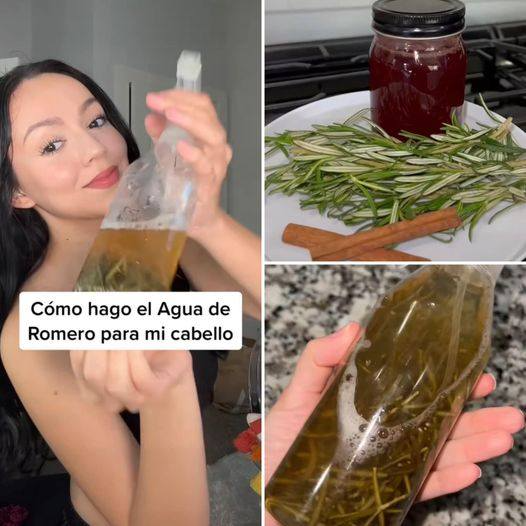 Agua de Romero para el cabello: beneficios y cómo prepararla
