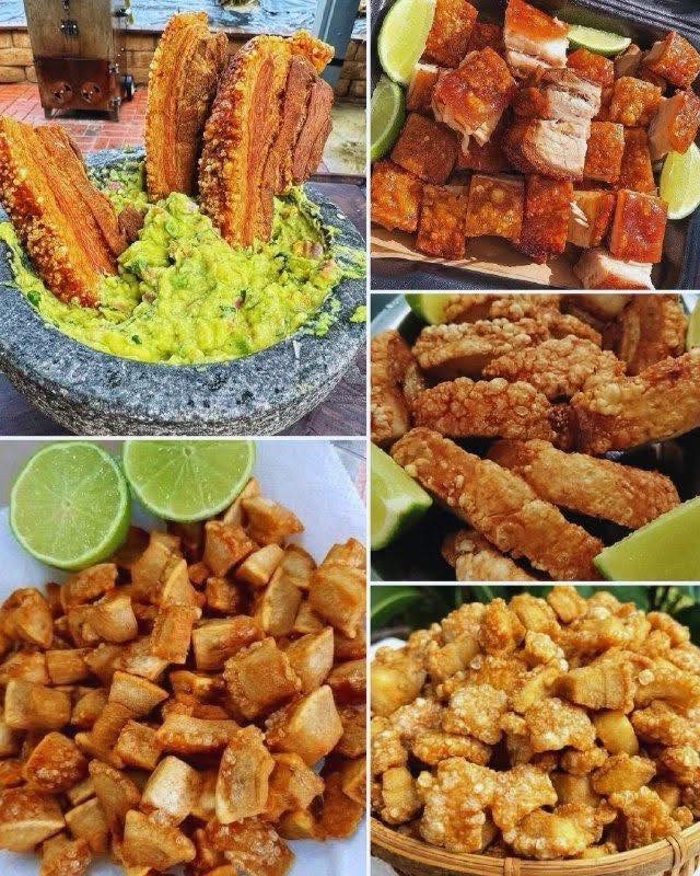 Variedad de chicharrones