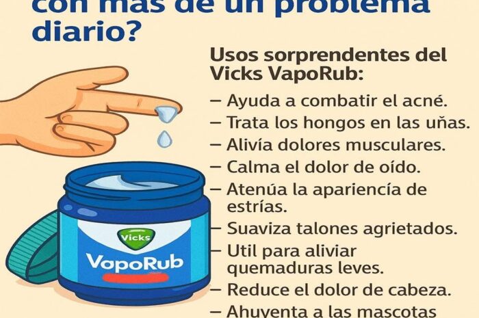 Usos Sorprendentes del Vicks VapoRub: Más que un Descongestionante