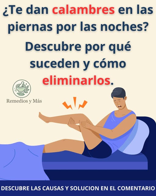 Calambres en las piernas durante la noche
