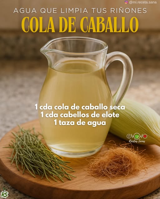Receta natural para limpiar los riñones