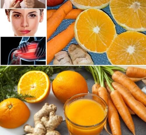 Jugo de Zanahoria, Naranja, Manzana y Jengibre: Un Elixir Natural para Fortalecer tu Sistema Inmunológico y Protegerte del VPH