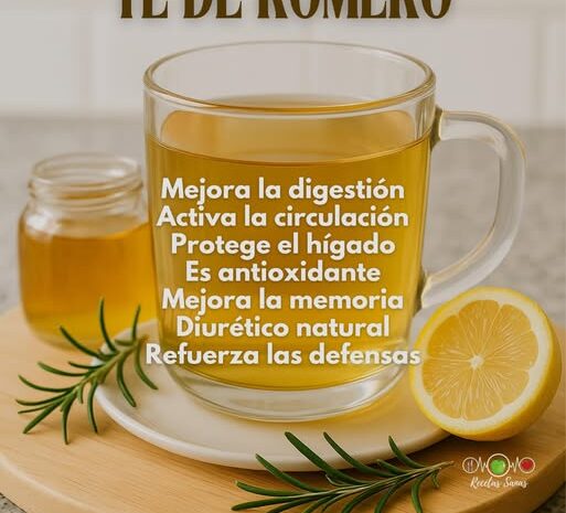 10 Poderes Curativos del Té de Romero y Cómo Prepararlo Correctamente