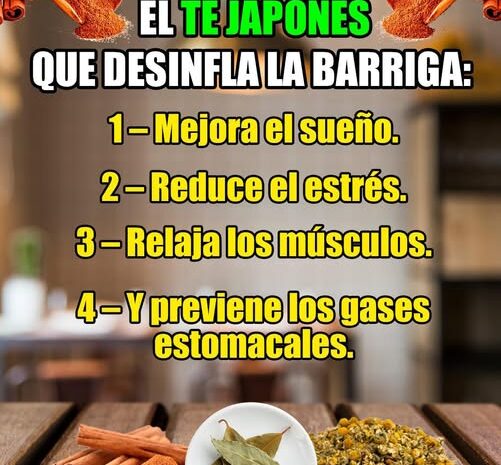 Té Japonés Para Desinflamar la Barriga: Receta y Beneficios