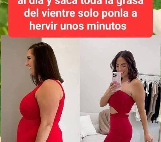 Infusión de Dos Ingredientes para Reducir Grasa Abdominal