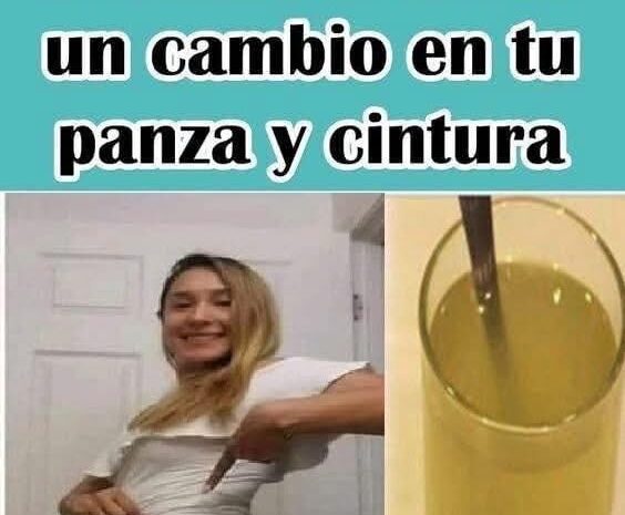 Solo 2 Ingredientes para Vaciar la Grasa de tu Barriga