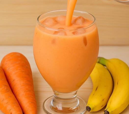 Batido Energético de Banana y Zanahoria: ¡Potencia Tu Salud!