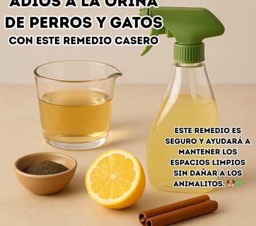 Adiós a la Orina de Perros y Gatos: Remedio Casero Natural
