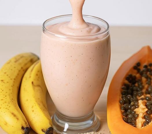 Beneficios de la Banana y la Papaya: Receta de Batido Saludable