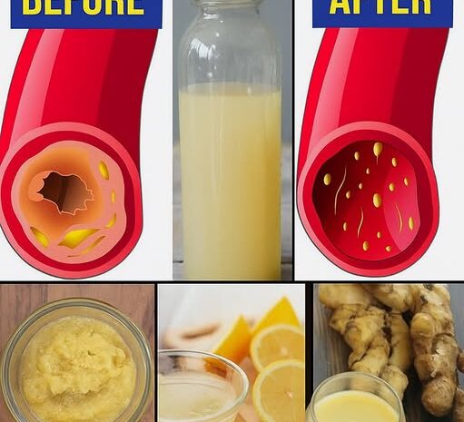 Elimina Arterias Tapadas: Jugo Natural de Limón y Jengibre