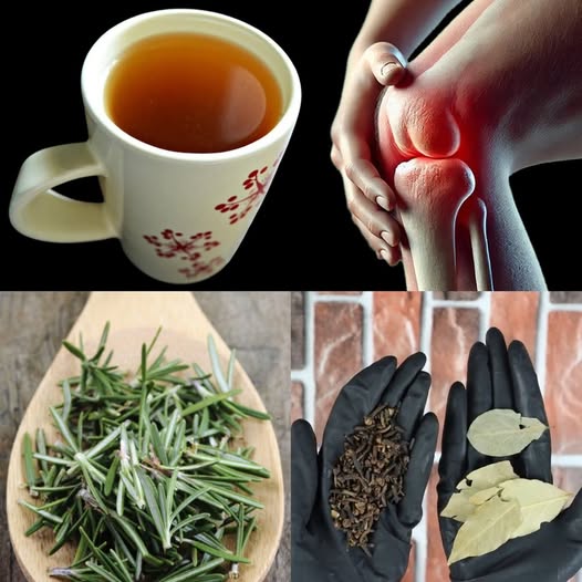 Ingredientes para el té de rodillas