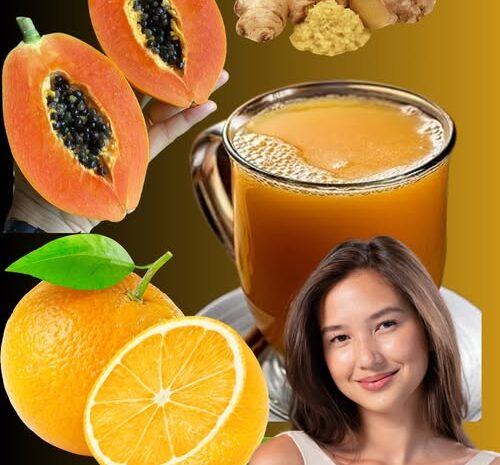 El Secreto Natural de la Juventud: Jugos Revitalizantes con Papaya, Jengibre y Naranja