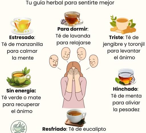 Infusiones Naturales para Elevar tu Estado de Ánimo