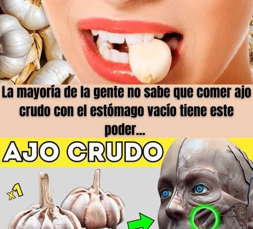 Los Poderes del Ajo Crudo: Elixir de Salud al Estómago Vacío