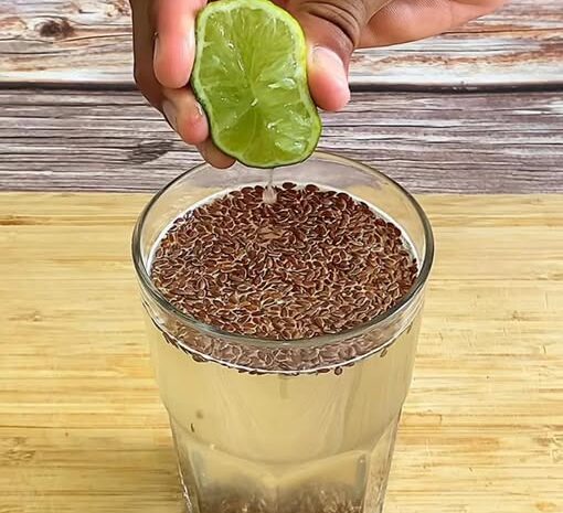 Receta Natural para Desintoxicar: Agua con Linaza y Limón