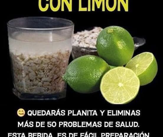 Aguacate Avena con Limón: Un Remedio Natural para Salud y Bienestar
