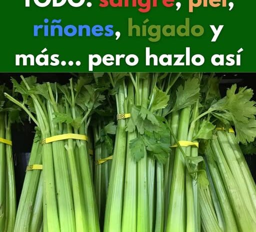 La Maravilla del Apio: Limpieza Natural para Tu Cuerpo