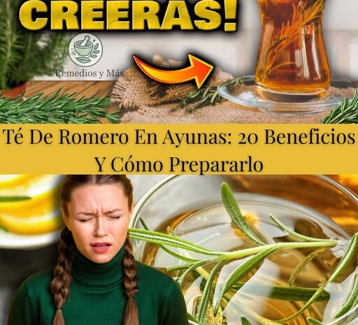 Descubre los Potentes Beneficios del Té de Romero en Ayunas