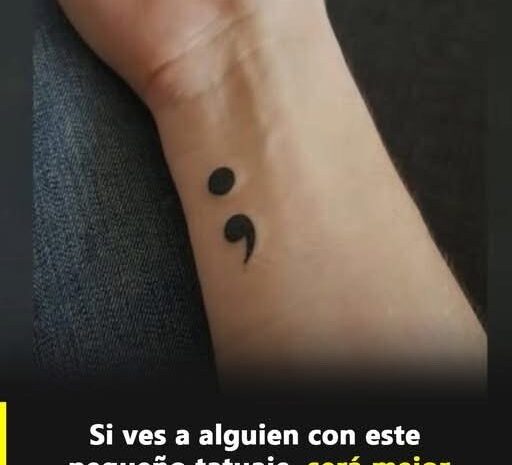 El Tatuaje de Punto y Coma: Un Símbolo de Esperanza y Continuidad
