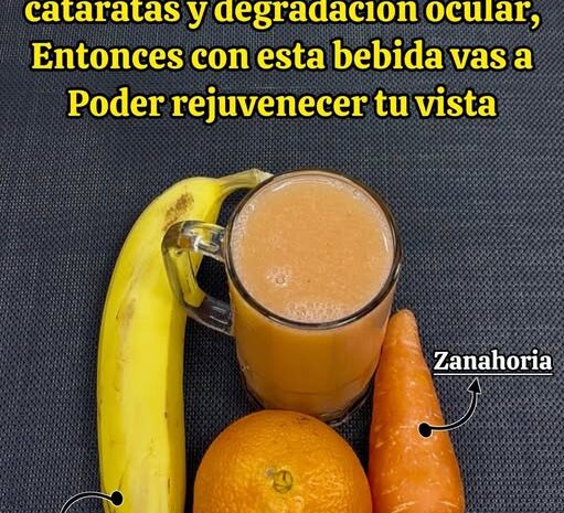 Rejuvenece tu Vista: Bebida Natural para Combatir la Visión Borrosa