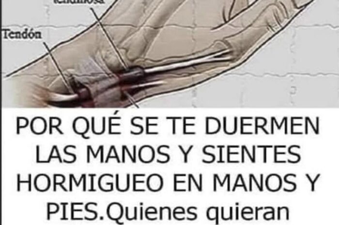 ¿Por qué se te duermen las manos? Riesgos y remedios naturales