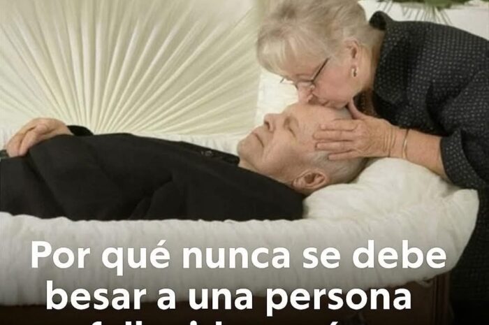 Por qué nunca se debe besar a una persona fallecida según un médico