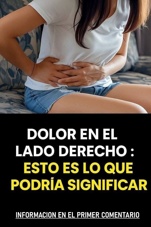 Persona sosteniéndose el abdomen por dolor