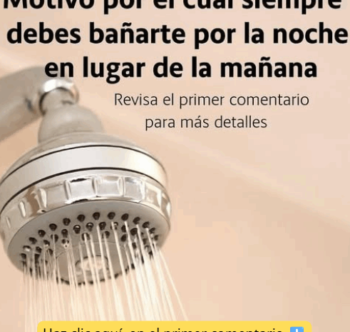 Los Beneficios de Ducharse por la Noche: Un Ritual de Bienestar