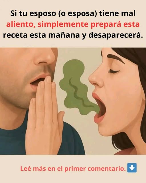 Receta para eliminar el mal aliento