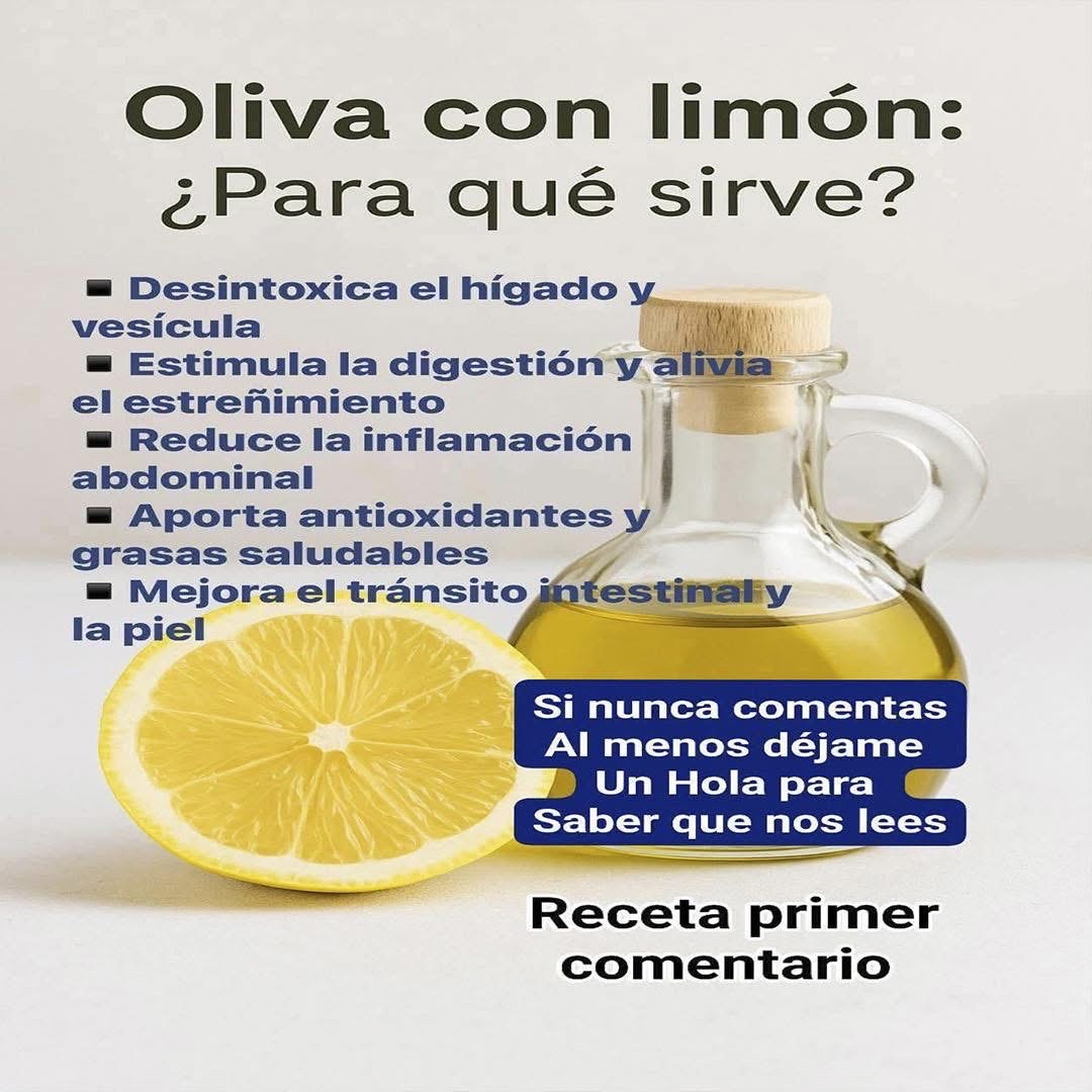 aceite de oliva con limón
