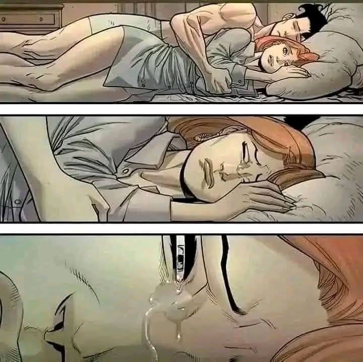 Ilustración estilo cómic sobre la infidelidad