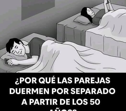 ¿Por Qué Muchas Parejas Duermen por Separado a Partir de los 50 Años?