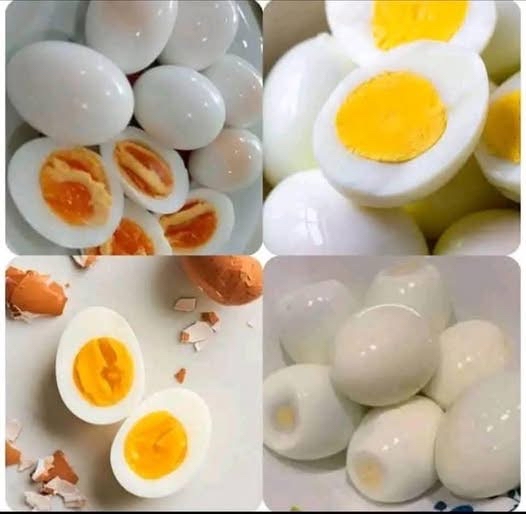 Diversas Preparaciones de Huevos Hervidos