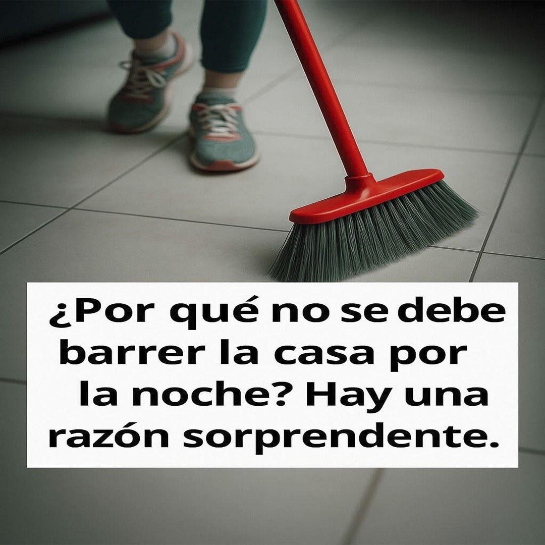 Persona barriendo