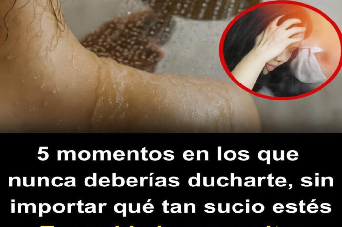 5 Momentos en los que Nunca Deberías Ducharte para Evitar Problemas de Salud