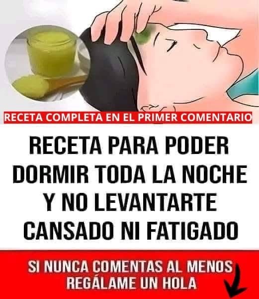 Remedio natural para mejorar el sueño