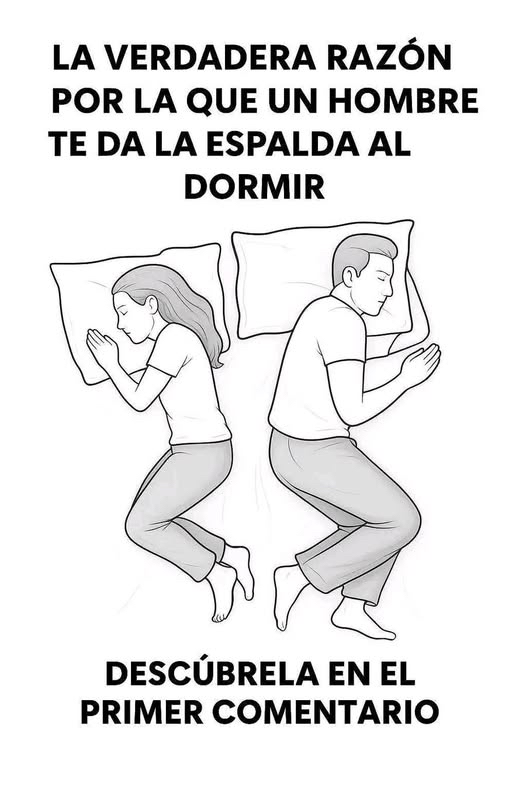Pareja durmiendo de espaldas