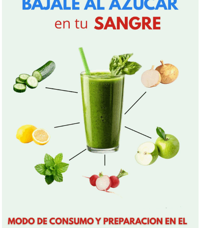 Reduce tu Azúcar en Sangre: Delicioso Batido Verde para Mejorar tu Salud