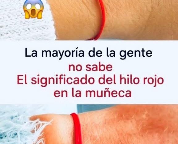 El Significado del Hilo Rojo en la Muñeca: Un Amuleto de Vida y Protección