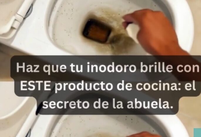 Haz que tu inodoro brille con este producto de cocina