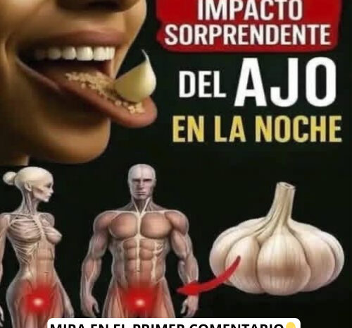 Beneficios del Ajo: Masticar Ajo Cada Noche con un Ingrediente Secreto