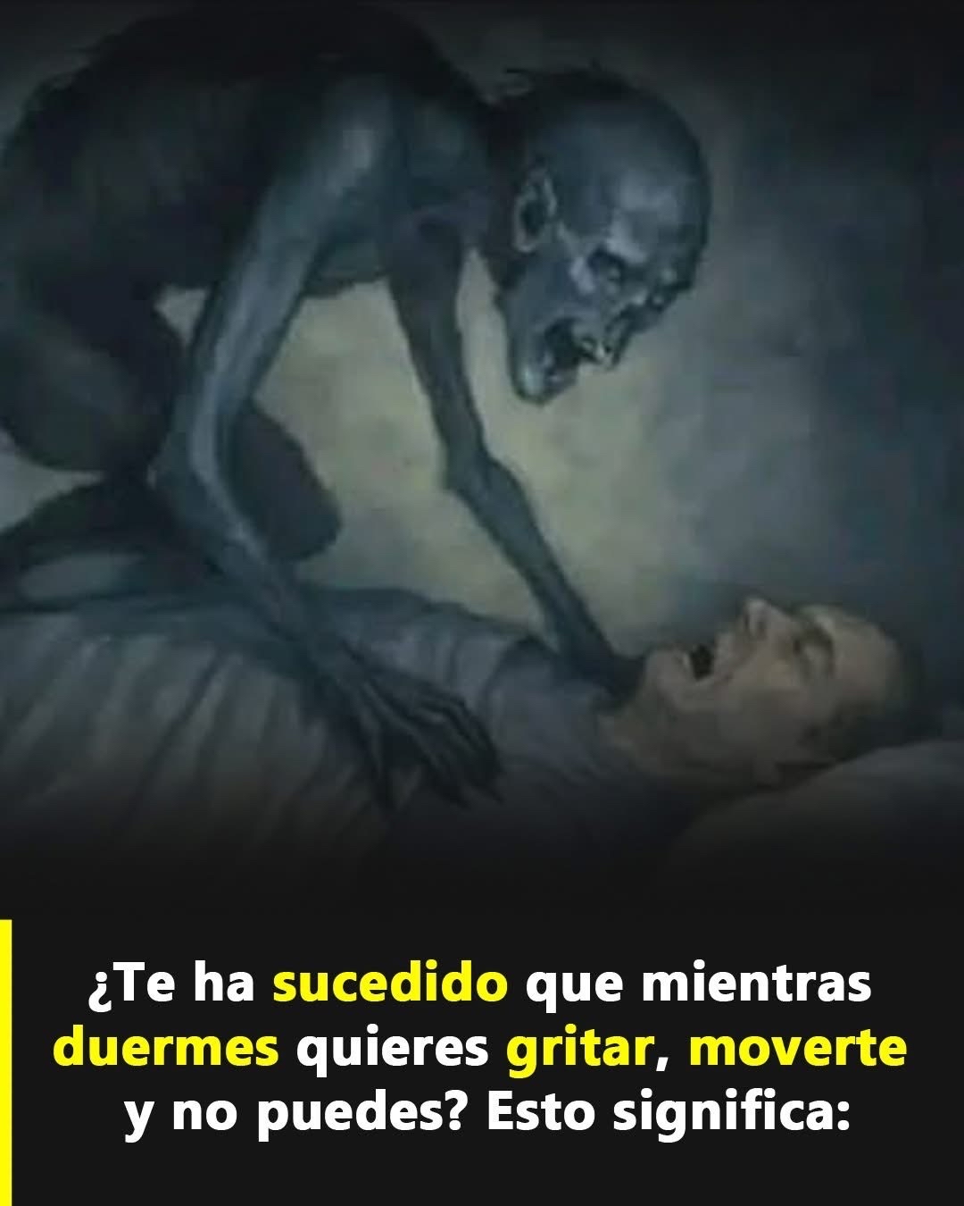 Parálisis del Sueño