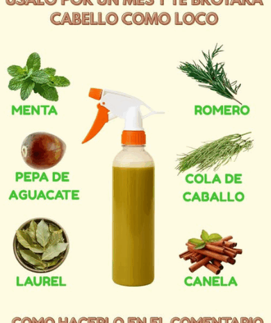 Receta Natural para Estimular el Crecimiento del Cabello: ¡Dale Vida a tu Cabellera!