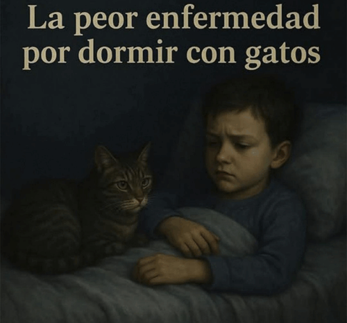 ¿Es peligroso dormir con gatos? Mitos y Realidades sobre la Salud