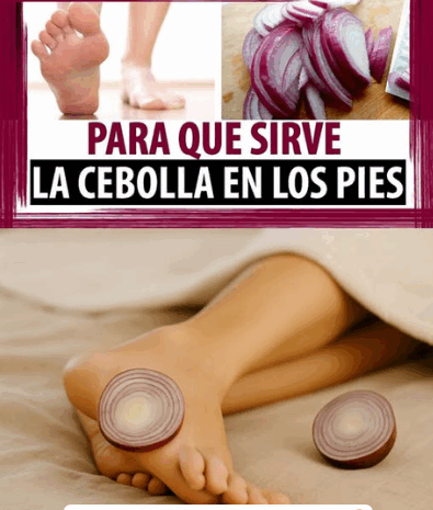 Beneficios Sorprendentes de Colocar Cebolla en los Pies: Un Remedio Natural Efectivo