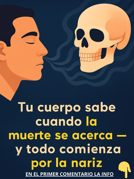 Ilustración sobre la conexión entre el olfato y la muerte
