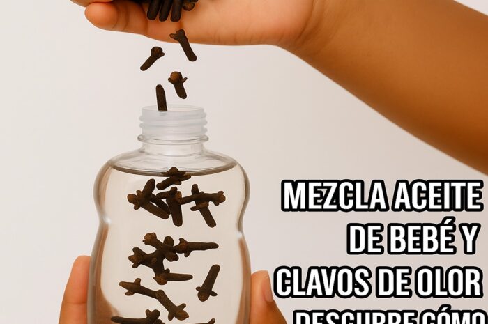 Mezcla de Aceite de Bebé y Clavos de Olor: El Secreto Natural Para Tu Bienestar