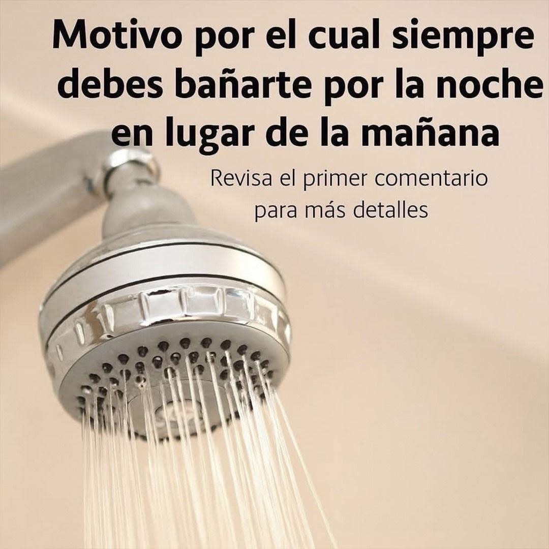 Ducha con agua