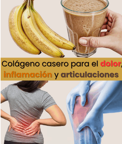 Colágeno Casero: Alivio Natural para Dolor e Inflamación Articular