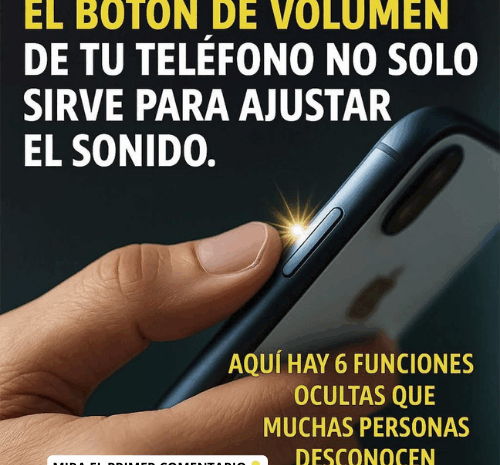 Descubre 6 Funciones Ocultas del Botón de Volumen de Tu Teléfono